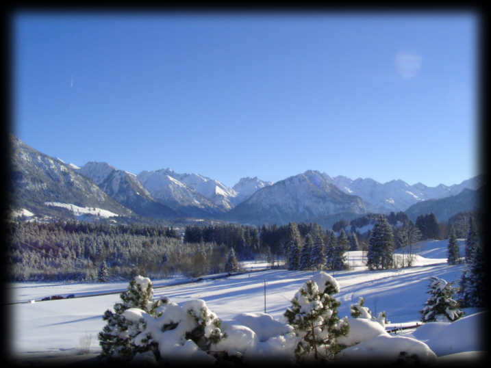 Winterurlaub in einer Ferienwohnung bei Oberstdorf im Gstehaus Berghof Mehlan in Fischen im Allgu